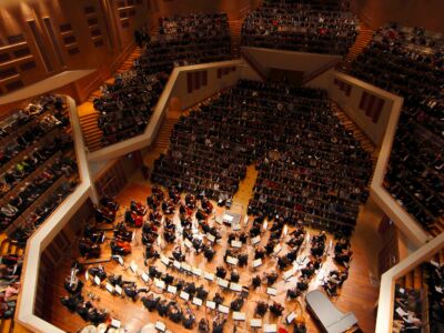 MgE Muziekgebouw Eindhoven Grote Zaal van boven.