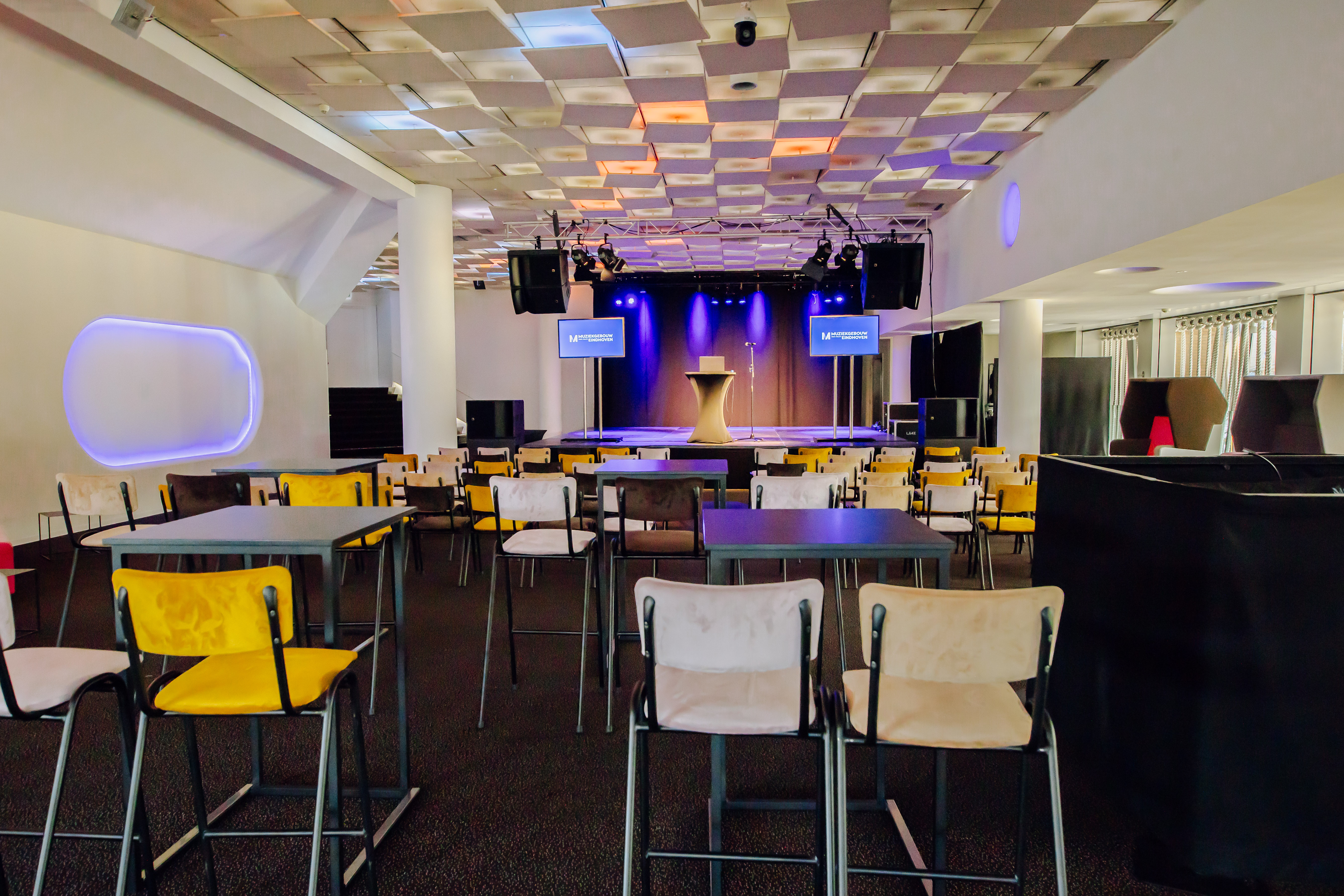 Presentatieopstelling in de Tweede Foyer