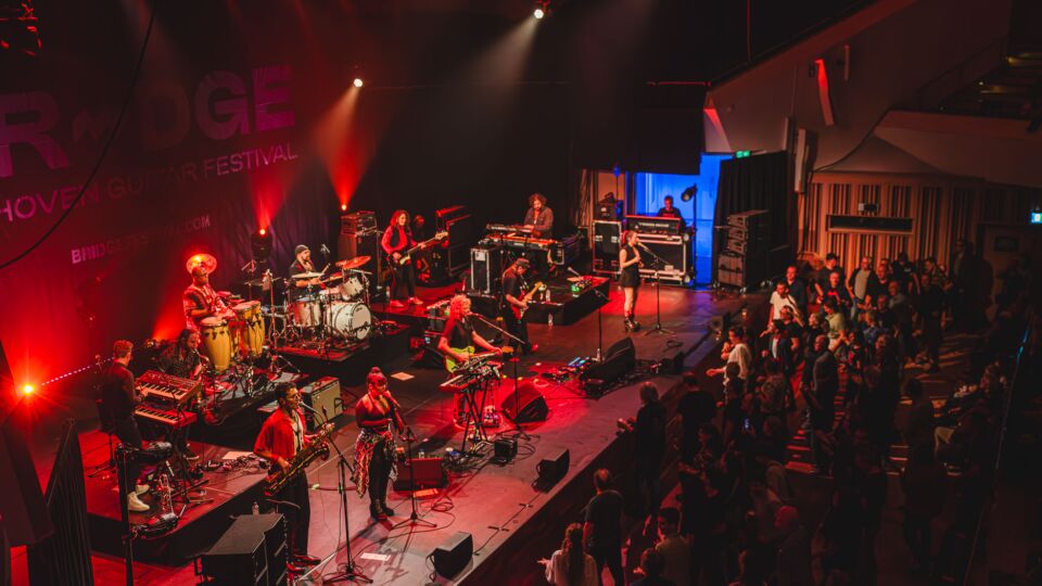 Jerry Harrison & Adrian Belew - BRIDGE Guitar Festival - Muziekgebouw Eindhoven