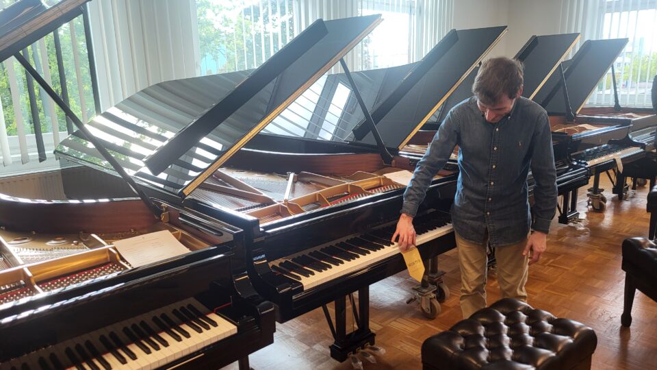 Vleugelselectie Steinway - Muziekgebouw Eindhoven