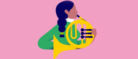 Klassiek seizoen 26-27 - illustratie door Lobke van Aar - Muziekgebouw Eindhoven